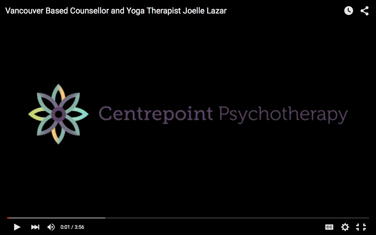 Video – Vancouver Counsellor, Joelle Lazar, on Healing